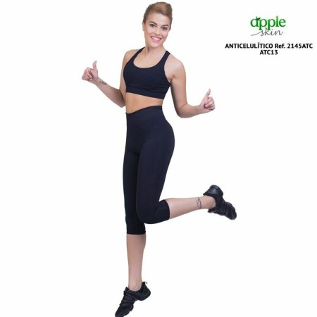 Leggings de Sport pour Femmes Happy Dance tiro Noir