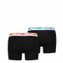 Boxer pour homme Puma Multi Noir (2 pcs)