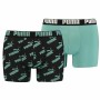 Boxer pour homme Puma Noir (2 pcs)