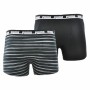 Boxer pour homme Puma Spacedye Noir (2 pcs)