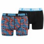 Boxer pour homme Puma Camo Multicouleur (2 pcs)