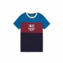 Maillot de Football à Manches Courtes pour Homme F.C. Barcelona Bleu