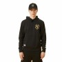 Sweat à capuche homme New York Yankees MLB Logo Metallic New Era Noir