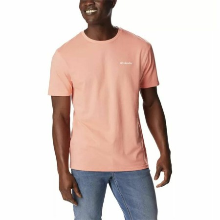 T shirt à manches courtes Columbia North Cascades Saumon