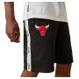 Short de Sport New Era Chicago Bulls NBA Noir