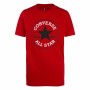 T shirt à manches courtes Enfant Converse Chuck Patch Rouge