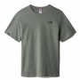 T-shirt à manches courtes homme The North Face Box Logo Gris foncé