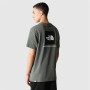 T-shirt à manches courtes homme The North Face Box Logo Gris foncé