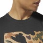 T-shirt à manches courtes homme Reebok Sportswear Training Camouflage Noir