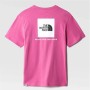 T-shirt à manches courtes homme The North Face Box Logo Rose