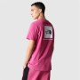 T-shirt à manches courtes homme The North Face Box Logo Rose