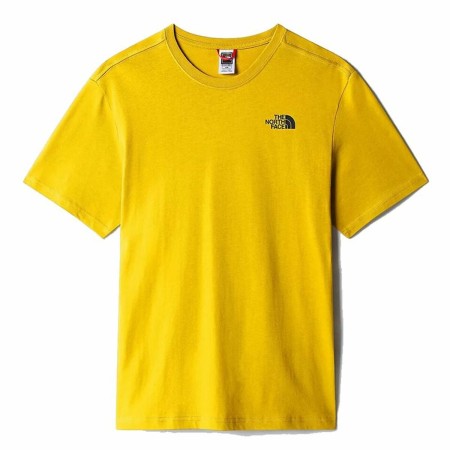 T-shirt à manches courtes homme The North Face Box Logo Jaune