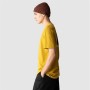 T-shirt à manches courtes homme The North Face Box Logo Jaune