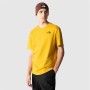 T-shirt à manches courtes homme The North Face Box Logo Jaune