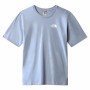 T-shirt à manches courtes femme The North Face Simple Dome Folk Bleu clair