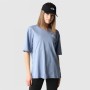 T-shirt à manches courtes femme The North Face Simple Dome Folk Bleu clair