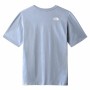 T-shirt à manches courtes femme The North Face Simple Dome Folk Bleu clair