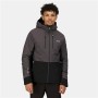 Veste de Sport pour Homme Regatta Highton Str III Gris foncé Avec capuche