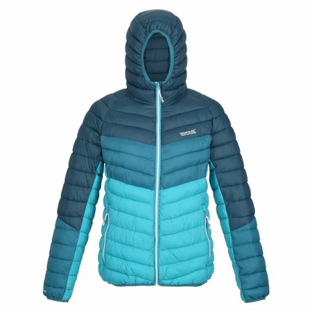 Veste de Sport pour Femme Regatta Harrock Bleu Avec capuche