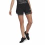 Short de Sport pour Femme Adidas Fast 2 en 1 Noir