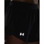 Short de Sport pour Femme Under Armour Fly-By 2.0 Noir