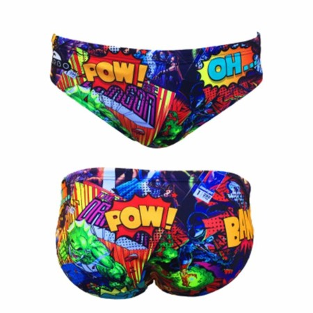 Maillot de bain homme Turbo Waterpolo Super Comic Multicouleur