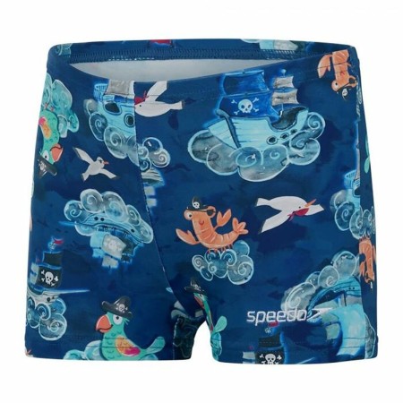 Boxer de Bain pour Enfants Speedo Digital Allover Bleu