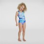 Maillot de Bain Fille Speedo Digital Placement Bleu