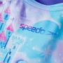 Maillot de Bain Fille Speedo Digital Placement Bleu