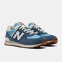 Chaussures casual homme New Balance 574 Bleu foncé