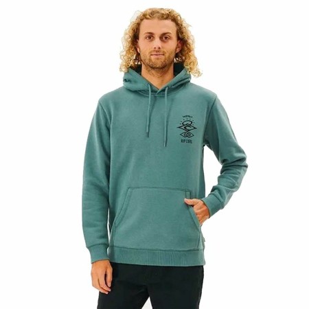 Sweat à capuche homme Rip Curl Icon Bleu