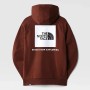 Sweat à capuche homme The North Face Rouge