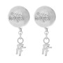 Boucles d´oreilles Femme Folli Follie 1E1F001 (55 mm)