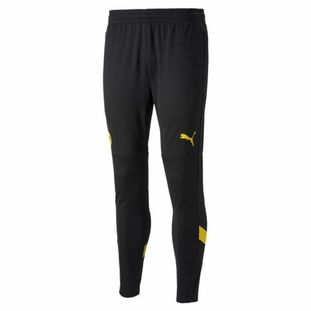 Pantalon de Survêtement pour Adultes Puma Borussia Dortmund Noir Football