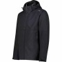 Veste de Sport pour Homme Campagnolo 3-en-1 Avec capuche Noir