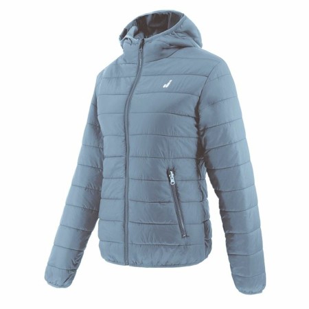 Anorak Joluvi Shure Femme Avec capuche Bleu Acier