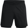 Short de Sport Under Armour Noir Homme