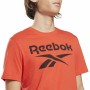 T-shirt à manches courtes homme Reebok Identity Big Logo Rouge