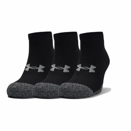 Chaussettes de Sport Under Armour Heatgear 3 Unités Noir