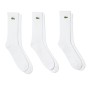 Chaussettes Lacoste Sport 3 Unités Blanc