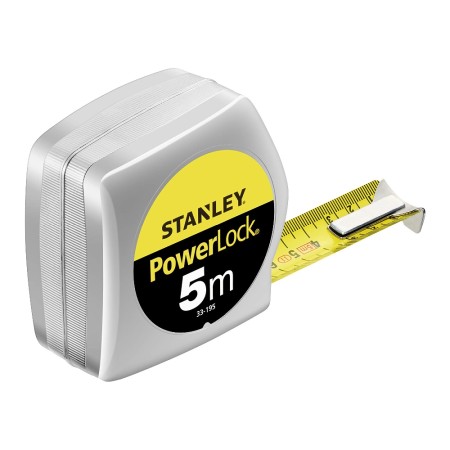 Flexomètre Stanley POWERLOCK 5 m x 25 mm ABS