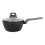 Casserole avec couvercle Amercook Noir Aluminium (Ø 18 cm)