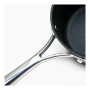 Casserole avec couvercle Amercook Noir Terre cuite Four Acier inoxydable Aluminium (Ø 18 cm)