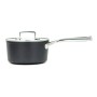 Casserole avec couvercle Amercook Noir Terre cuite Four Acier inoxydable Aluminium (Ø 18 cm)