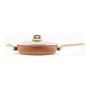 Poêle Amercook Terracotta Avec couvercle 28 cm