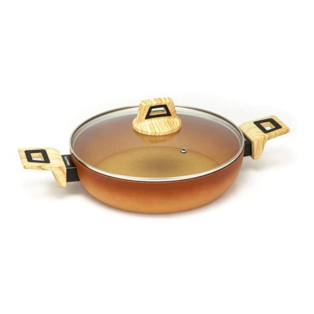 Casserole avec Couvercle Amercook Terre cuite (Ø 26 cm)