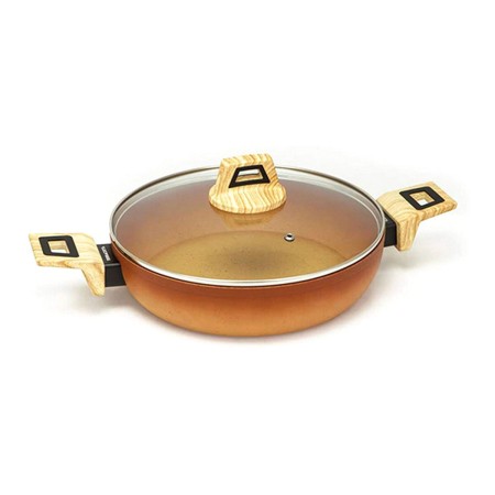 Casserole avec Couvercle Amercook Terre cuite (Ø 30 cm)