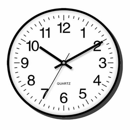 Horloge Murale Timemark Noir (30 x 30 cm)