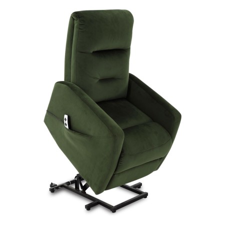 Fauteuil Inclinable Astan Hogar Relax Vert Velours