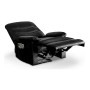 Fauteuil de Relaxation Massant Astan Hogar Manuel Noir Cuir synthétoqie